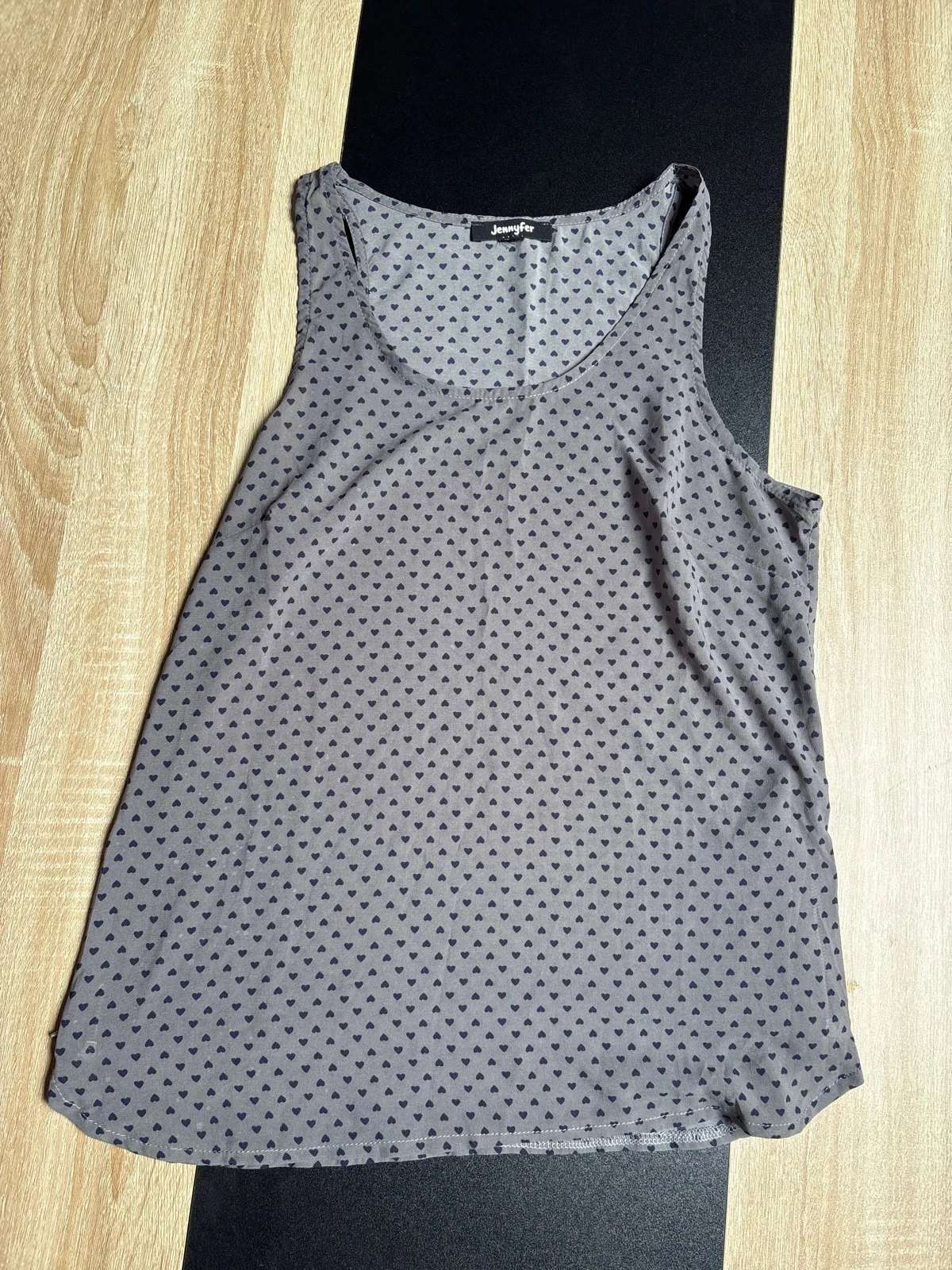 Débardeur léger motif cœur taille S